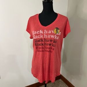 NHL Blackhawks Hockey short sleeve T-shirt